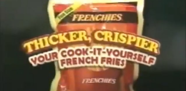 Frenchies French Fries & Frenchies Crispy Coated Zesty Fries TVC 15’s 2010