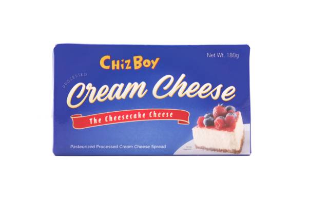 Chizboy Cream Cheese 180g Flat