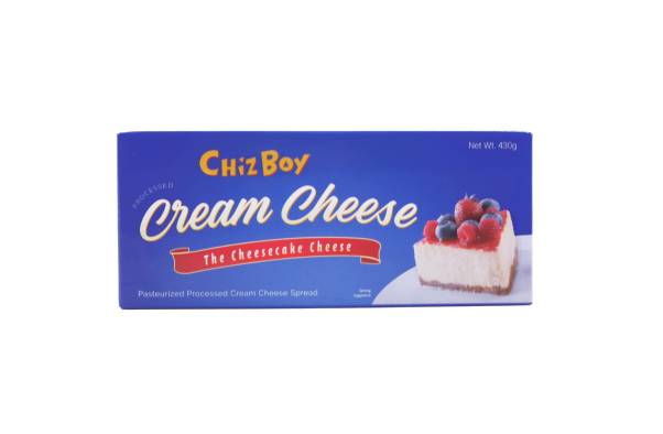 Chizboy Cream Cheese 430g Flat