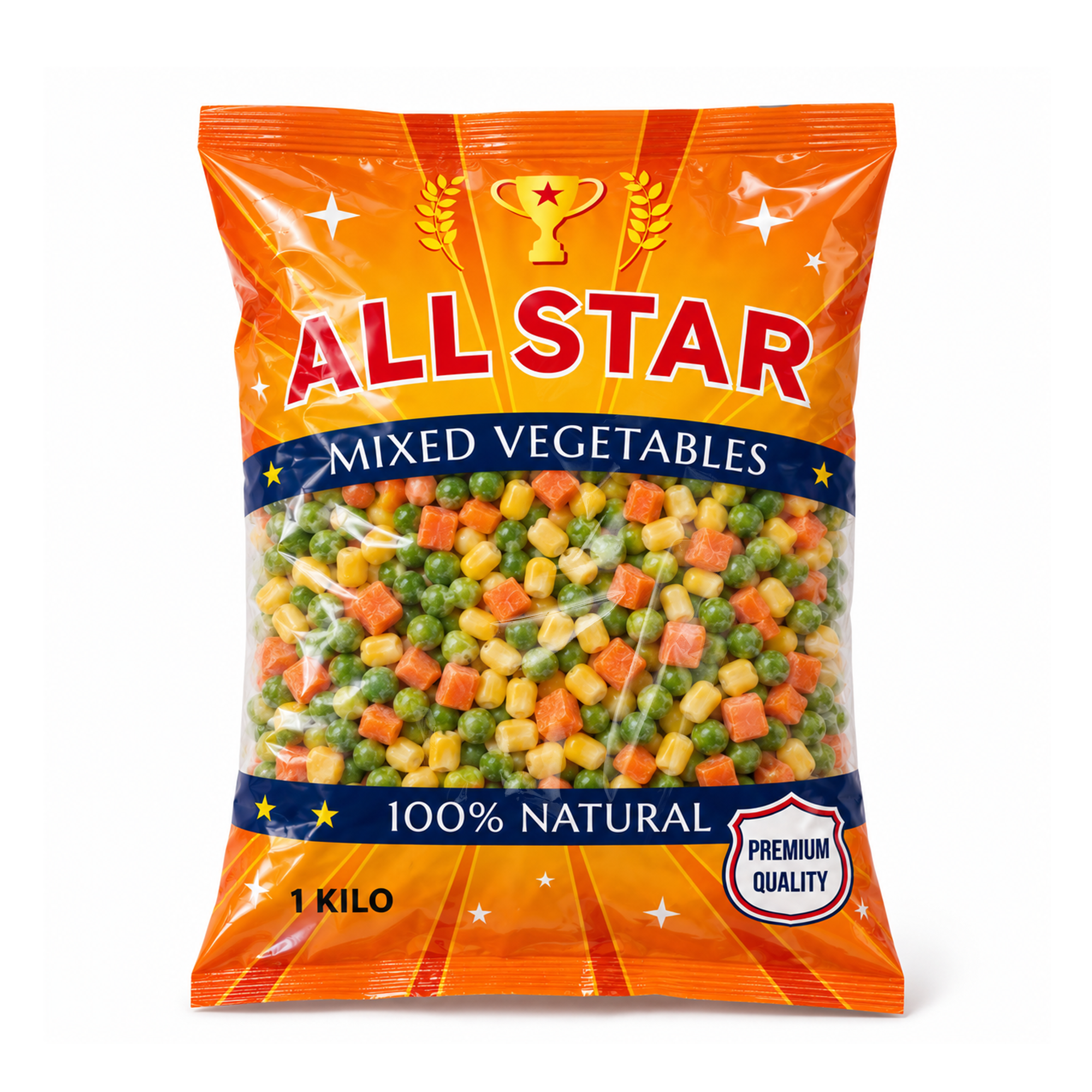 Mixed Vegetables 1kg